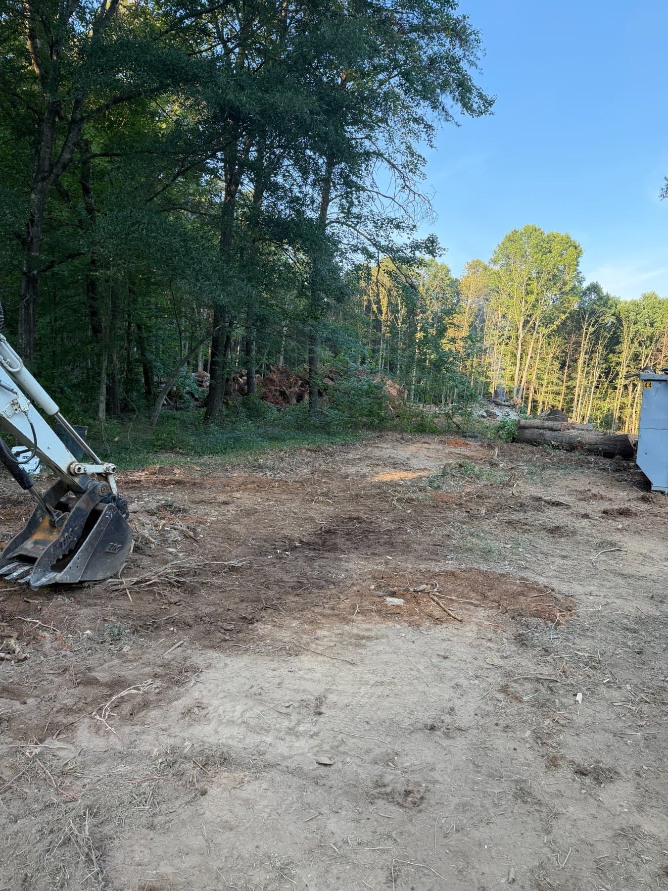 Mobile Home Demolition in Catawba, NC — AFTER — SITE CLEARED
