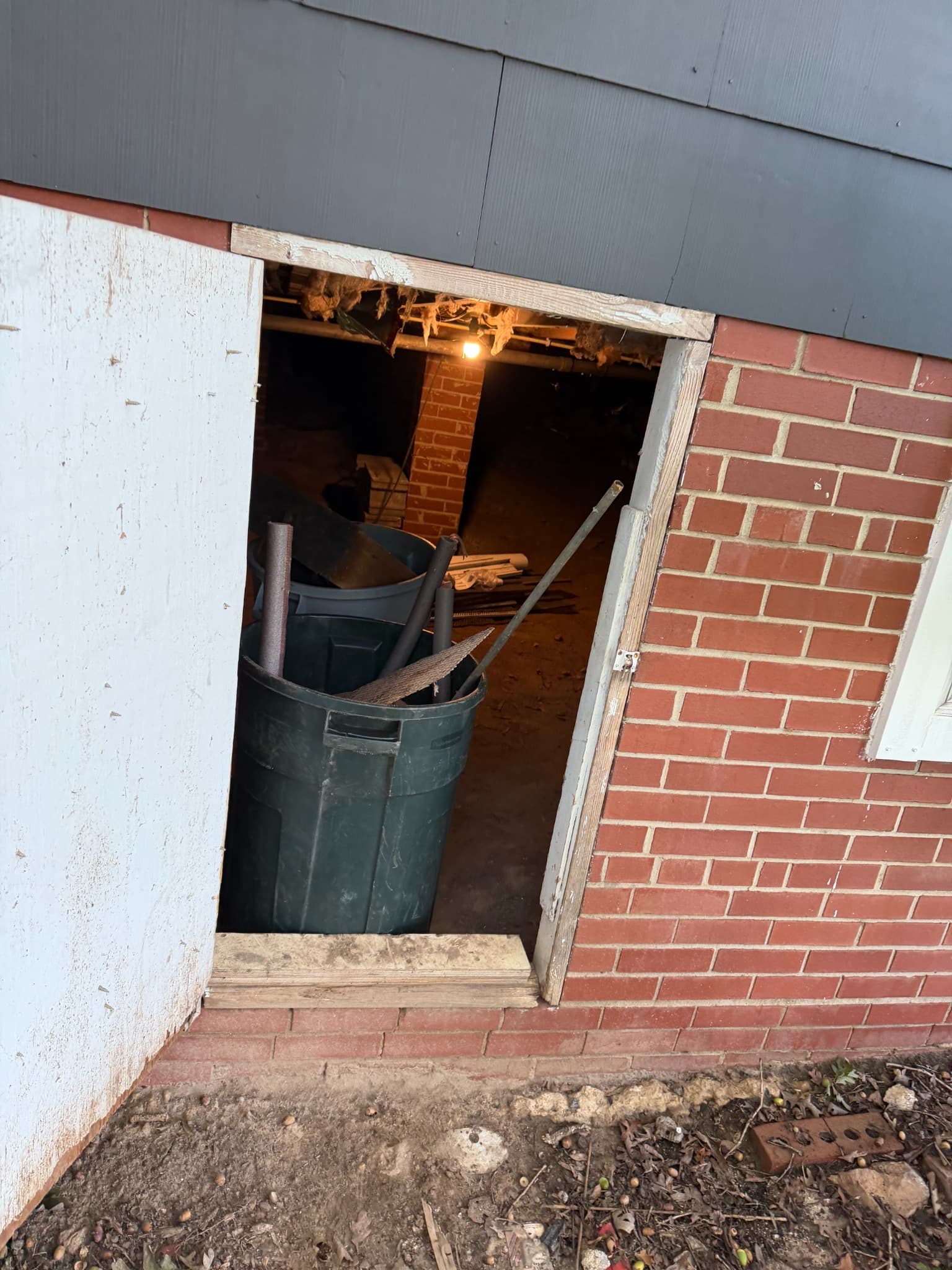 Crawl Space Cleanout — Conover, NC