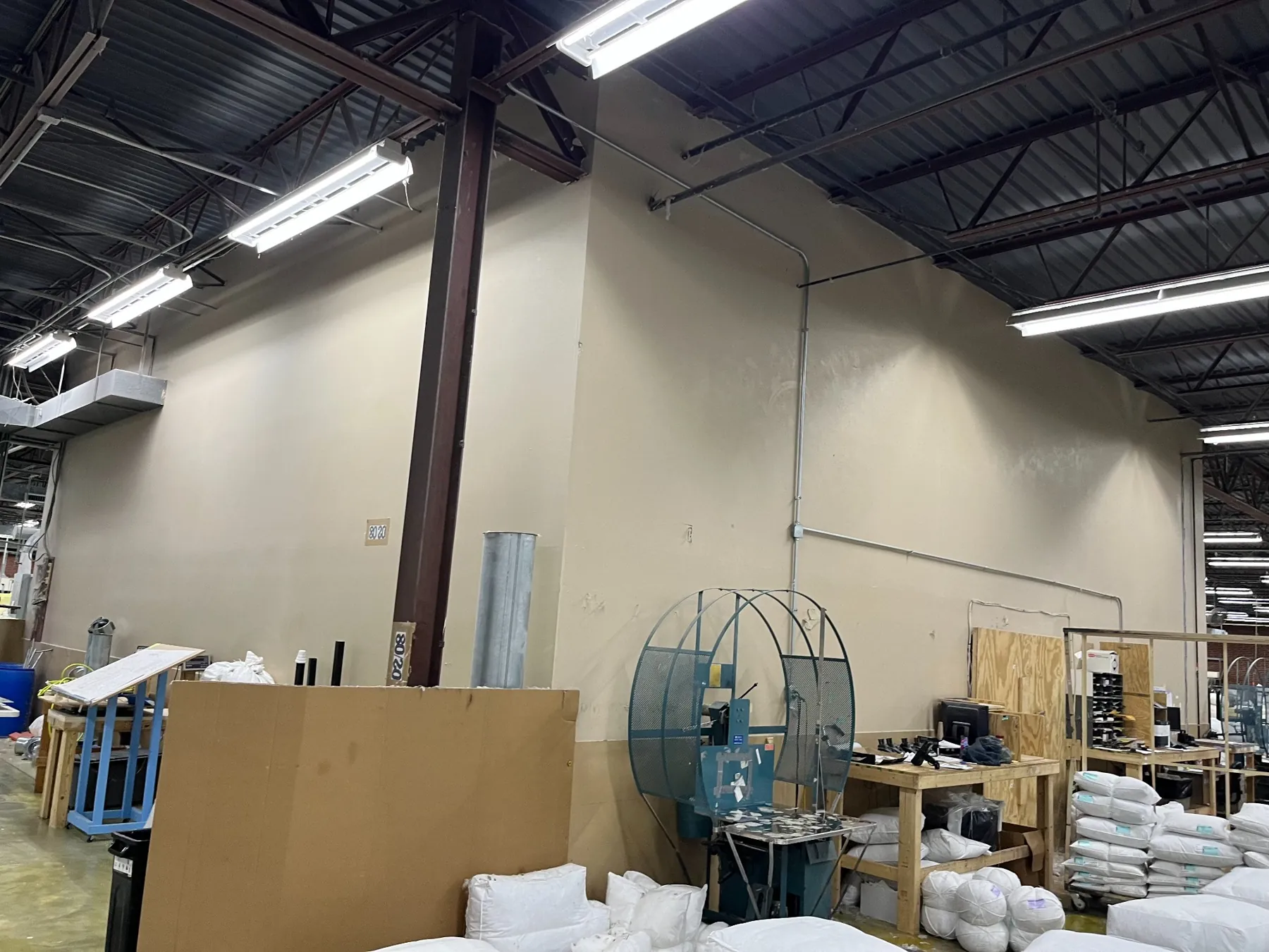 Snyder Paper Commercial Interior Demolition in Hickory, NC — DEMOLITION IN PROGRESS