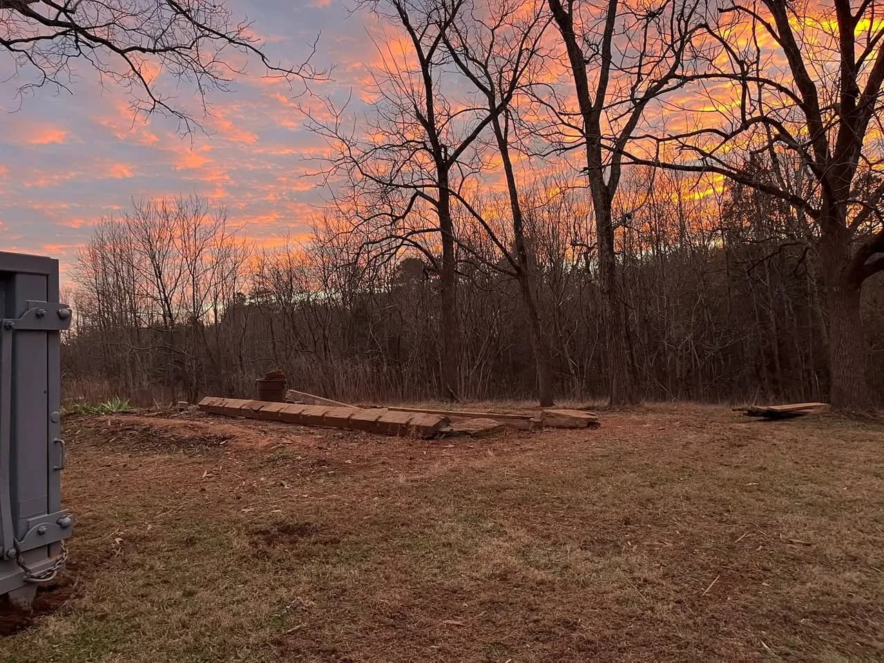 120-Year-Old House Demolition in Sherrills Ford, NC — AFTER — SITE CLEARED