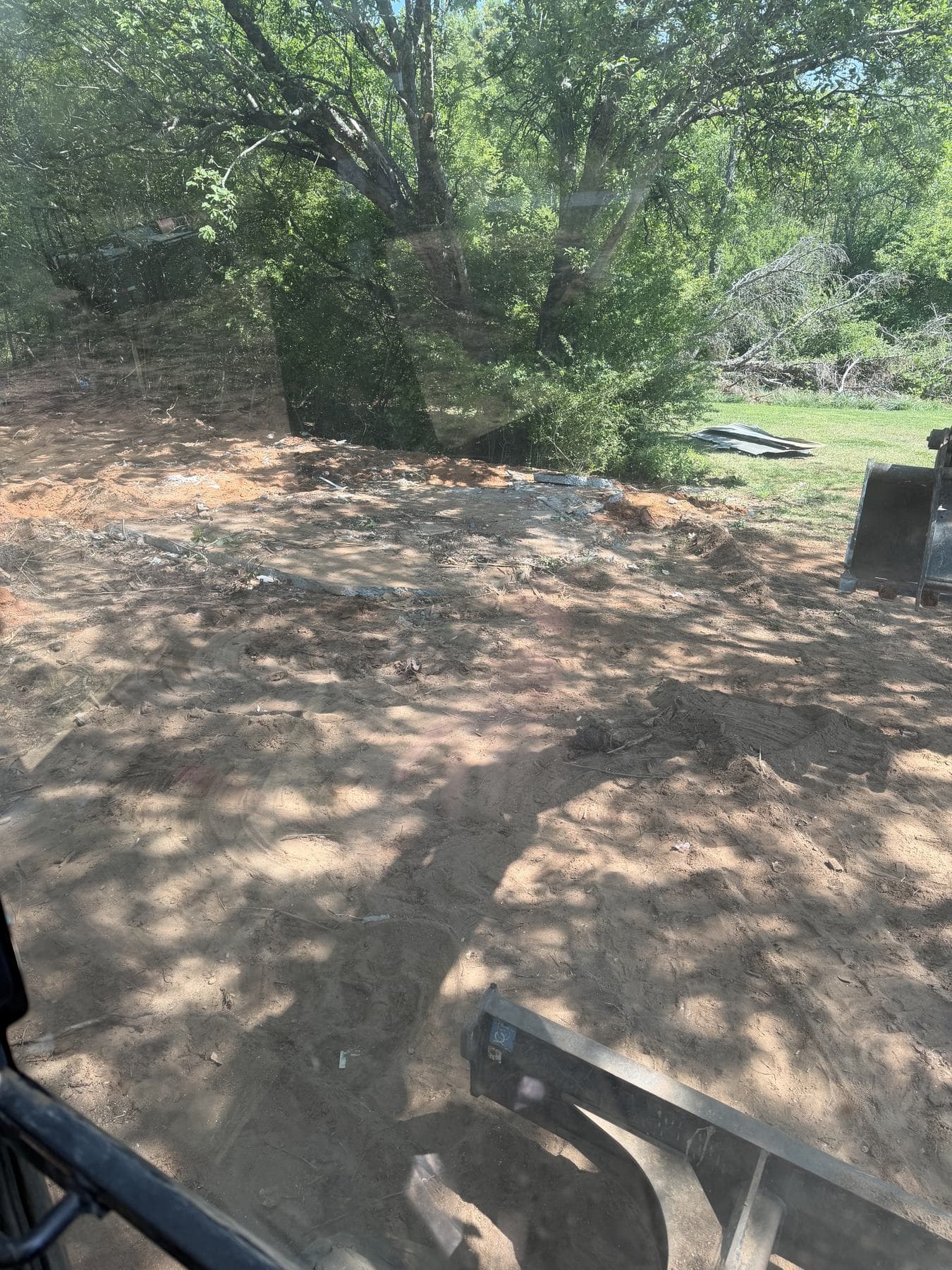 Concrete Foundation Removal in Maiden, NC — SITE CLEARED — RESULT